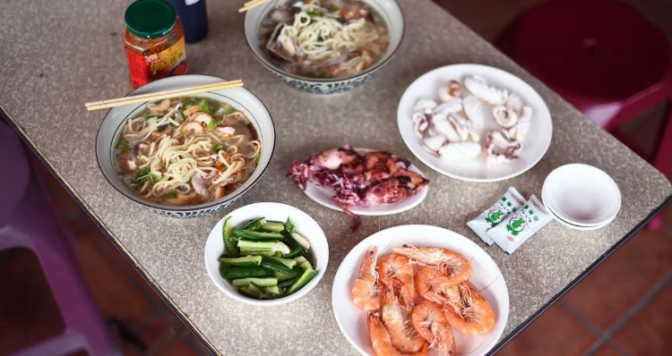 深澳漁港美食