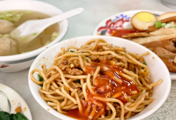 傳統早餐炒麵