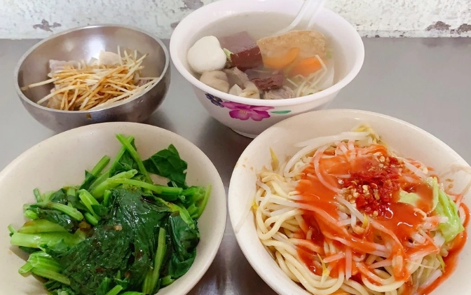 台中早餐炒麵