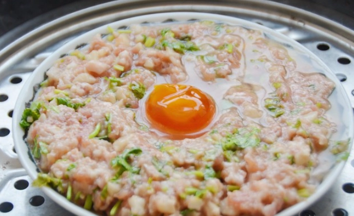 蒸肉餅技巧
