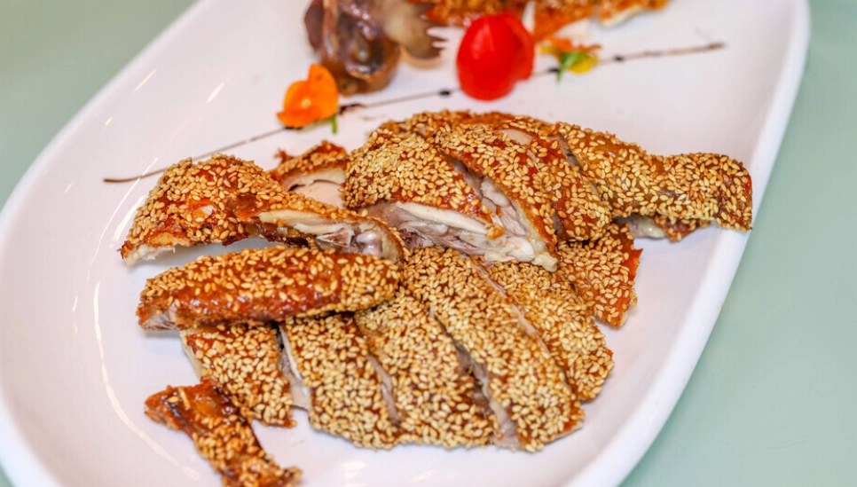 脆皮芝麻雞食譜