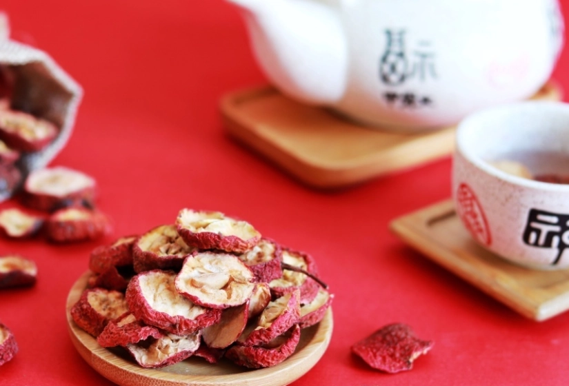 山楂葉茶泡法