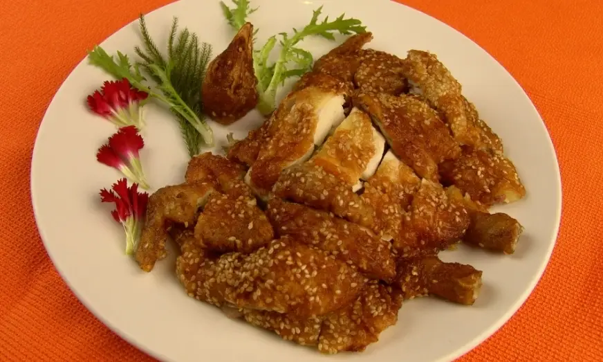 脆皮芝麻雞食譜