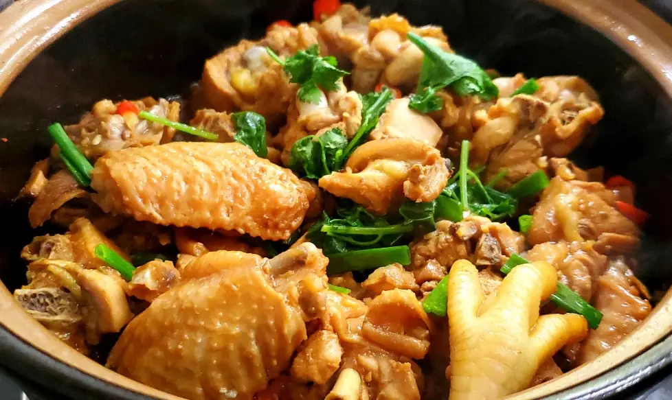 家常醬油炒雞肉