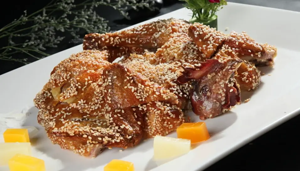 台灣芝麻雞料理