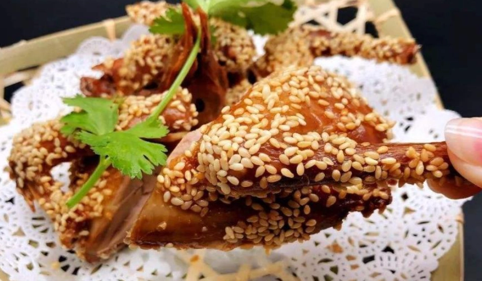 芝麻雞做法