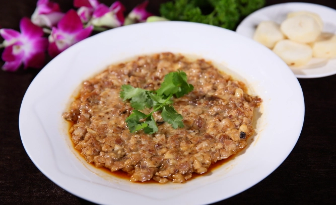 鹹蛋馬蹄蒸肉餅 食譜