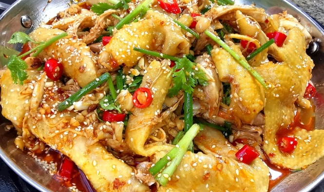 麻辣手撕雞醬汁做法