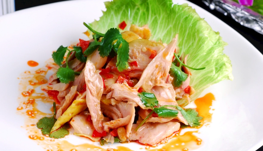 涼拌雞絲 涼拌雞絲