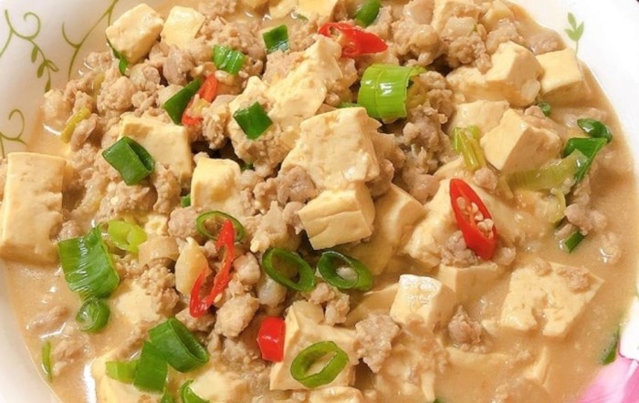 蒸絞肉豆腐 食譜 蒸絞肉豆腐 食譜